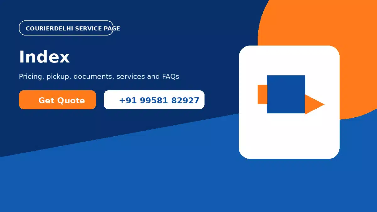 International courier service