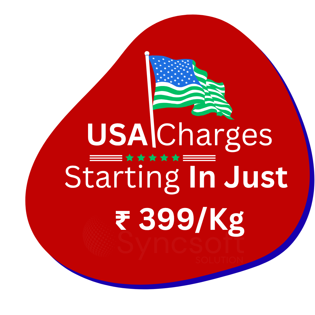 Courier Charges From Mumbai To USA